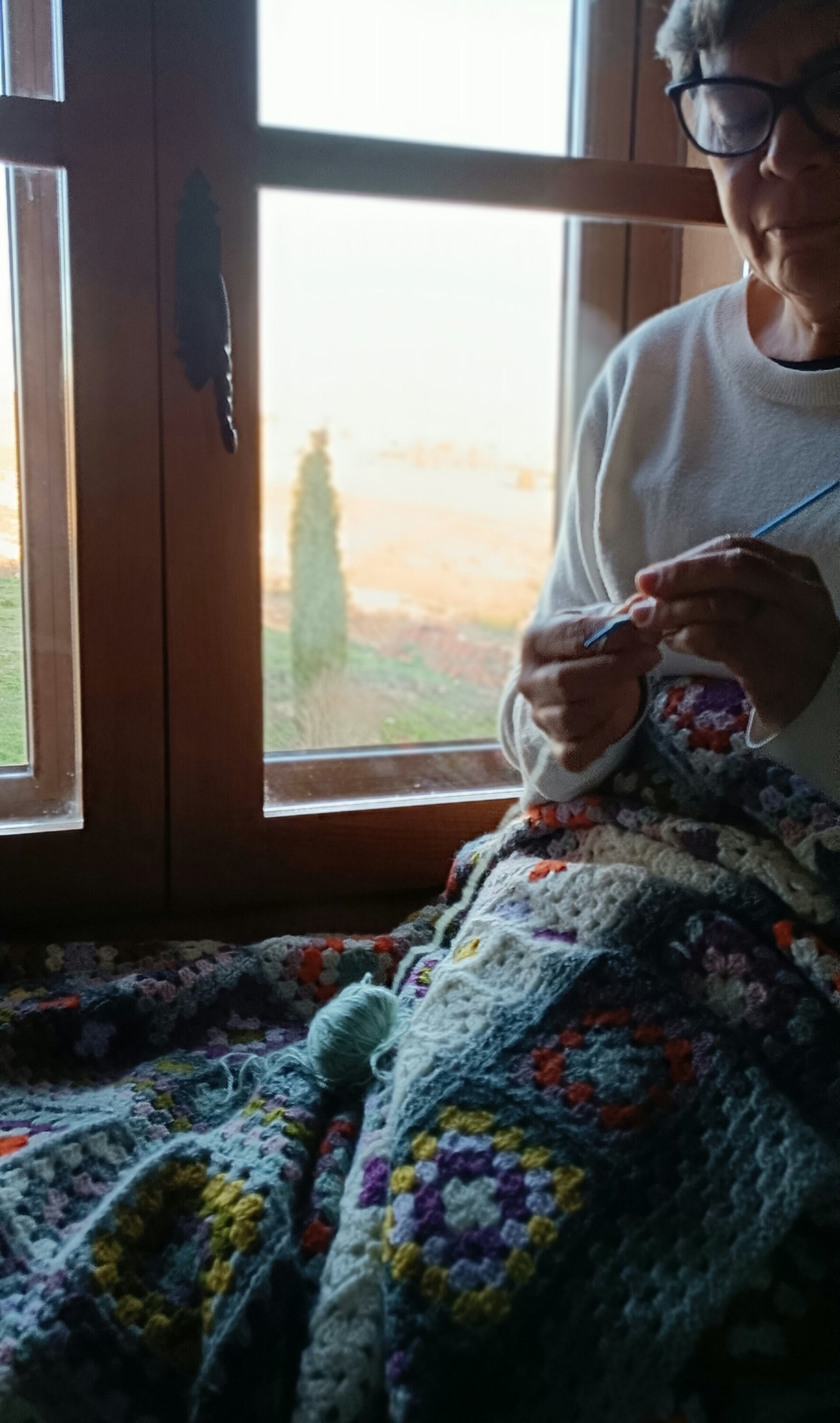 "Cruces" Pieza Única, Diseño especial tejido al crochet - 3